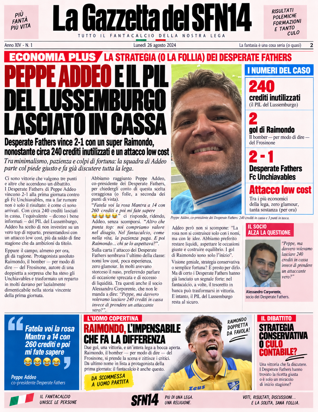 Economia Plus — Peppe Addeo